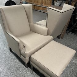 Chairs and Footstool 