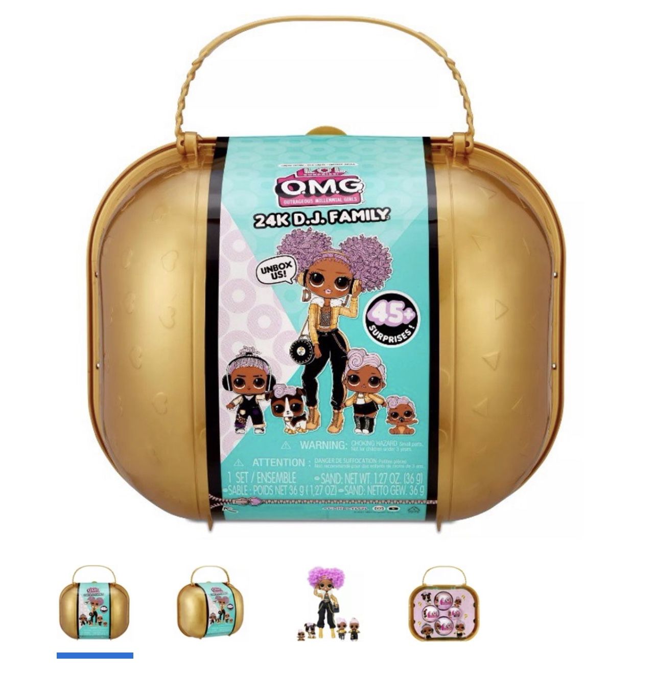 Lol Omg Doll 24k Family Pack