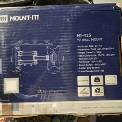 TV Wall Mount Fits 23"-42" Full Motion