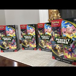 Pokemon High-Variance "Hunter’s Lot": 4x Perfect Order Mega Evolution Bundles (Multi-Drop Sourced)