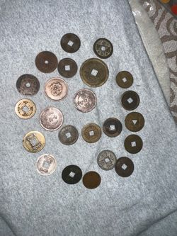 commercial Old Chinese coins (23 pieces)