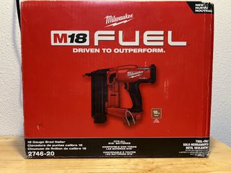 M18 FUEL 18-Volt Lithium-Ion Brushless Cordless Gen II 18-Gauge Brad Nailer ‼️Tool-Only‼️NO BATTERY - NO CHARGER