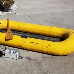 Inflatable Boat and OAR