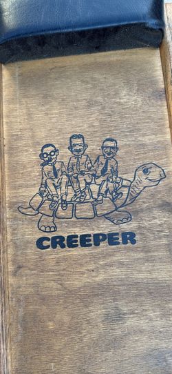 Vintage workshop creeper