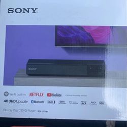Sony 4K UHD Blu- Ray/ DVD Player 