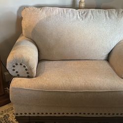 Ashley Oversized chair And Ottoman