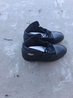 I have a pair of Air Jordan's black shoes amd they are a size  10 .