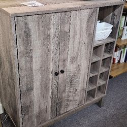 Bar Cabinet With Rack