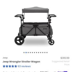 Jeep Wrangler Stroller Wagon