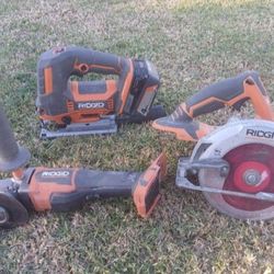 3 Ridgid Power Tools