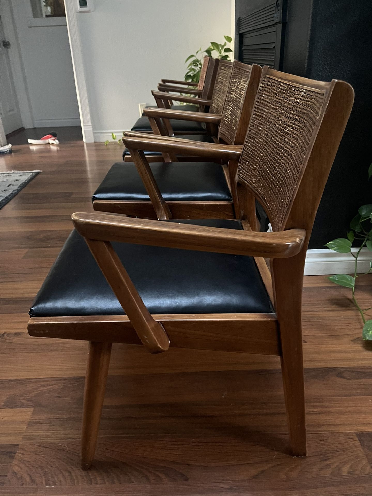 Mid Century Dining Chairs - Five In Total
