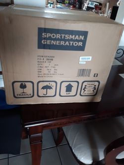 Sportsman Generator