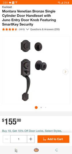 Kwikset
Montara Venetian Bronze Lock