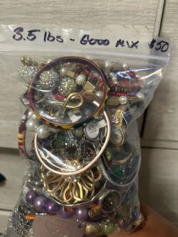 3.5 lbs of Mixed Jewelry