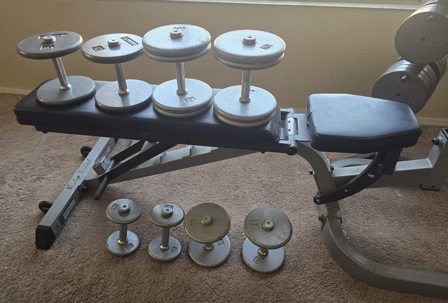 One Of A Kind Adjustable Dumbbell Set