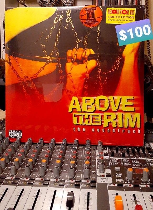 Above The Rim Soundtrack Limited Edition Vinyl Lp