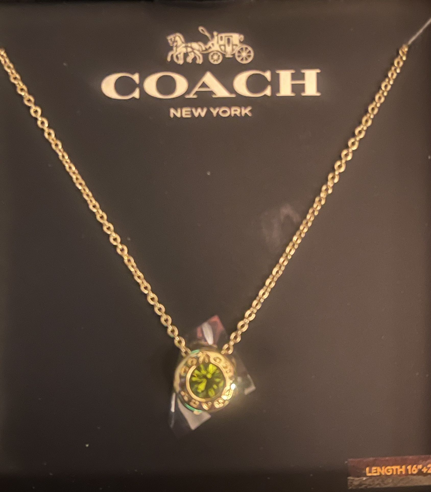 Coach Necklace