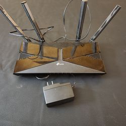 TP-Link Archer AX20 Dual Band Wi-Fi 6 Router | AX1800 Wireless Internet Router with Power Adapter