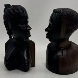 African Statues From  Natural Woods