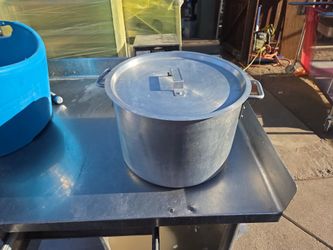 Pot, 28 quart with lid