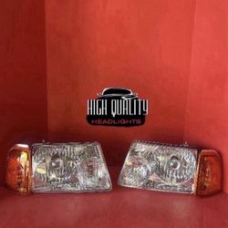 Ford Ranger 2001. 2011 Headlights. 