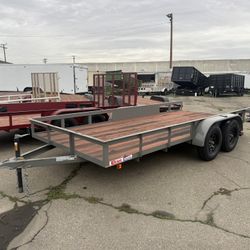 2026 Carson Trailer Standard Utility 83” X 16 2.9K GVWR 