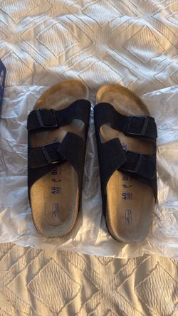 Birkenstock Arizona suede woman’s sandals