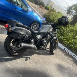 2018 Honda Rebel 500ml 2-Cylinderder