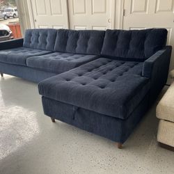 New Joybird Eliot Sleeper Sectional With Storage