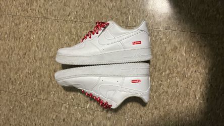 White af1 supremes size 11