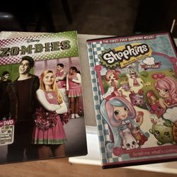 Children Zombies And Shopkins DVD 