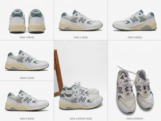 New Balance 580 White Nightwatch Green Sea Salt 2023 Sneaker MT580RCA