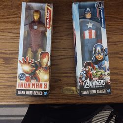 Iron Man And Captain America Figures