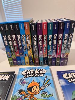 Entire dog man series of books plus some