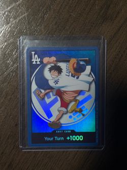 One Piece Dodger Luffy Card