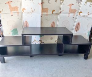 Beautiful TV Stand with Open Shelves