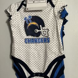 CHARGERS  GIRL ONSIES  NEW