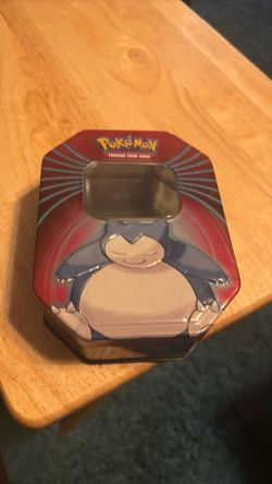 Pokemon Trading Card Game Snorlax Tin