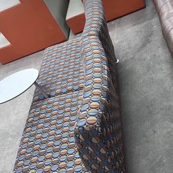 Sofa Couch W Tablet Table Lobby Seating Office Furniture 