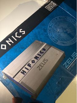 Hifonics Zeus Gamma ZG-1200.2 1200W 2-Channel Car Audio Amplifier