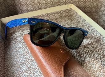 Vintage B&L Ray-Ban  Wayfarer Electric Blue Sunglasses