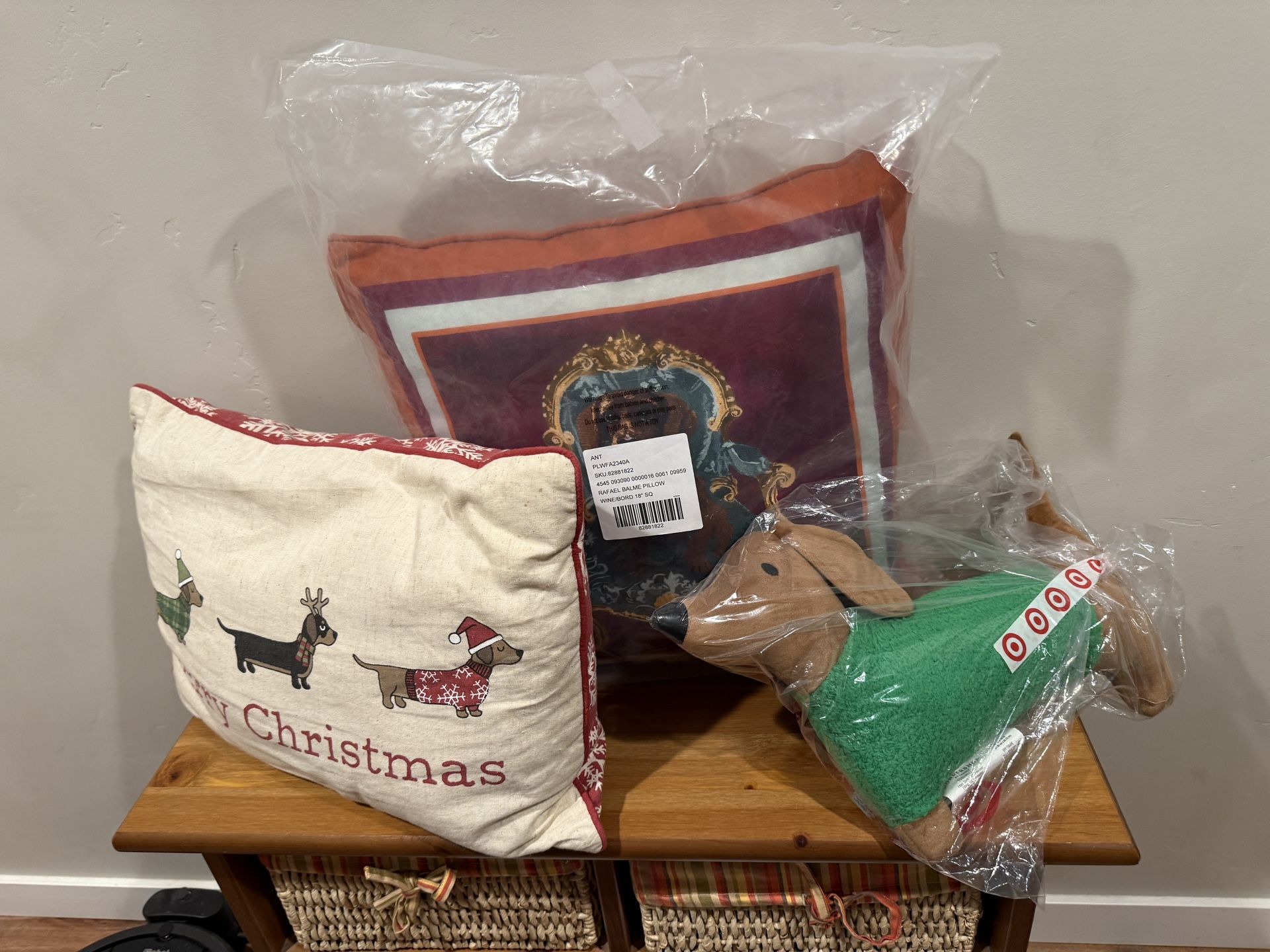 New Dachshund Pillows