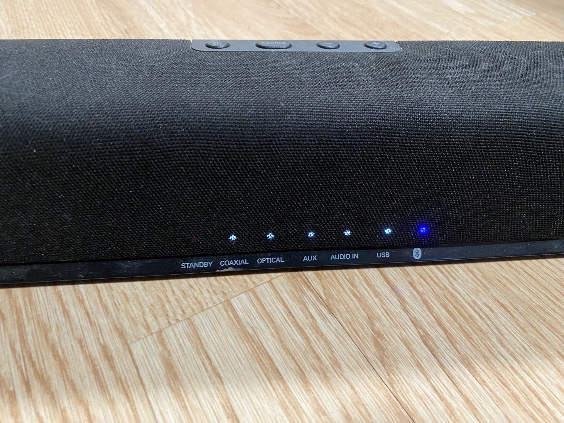 Philips SoundBar HTL1170B 2.0 Bluetooth Speaker, 40 W RMS, Black