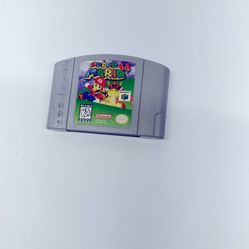 Super Mario 64 Authentic Nintendo N 64 N64 Game Cartridge 