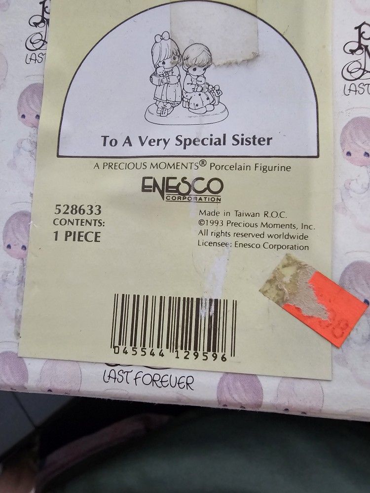 Precious Moments - A very special Sister