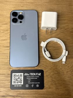 📱 iPhone 13 Pro Max | 512GB | Sierra Blue | Unlocked (Any Carrier)