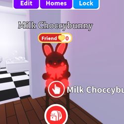 Milk Choccybunny AdoptMe Pet Roblox