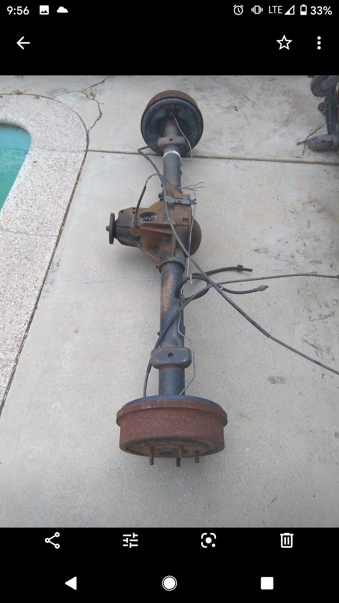 Ford 8.8 rear end, axle tag number 5837B 3L55 88 3F17 for Sale in Los ...