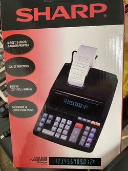 Sharp Electric Calculator $30