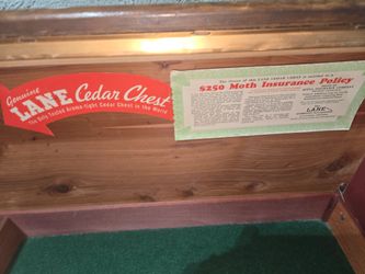 Cedar chest